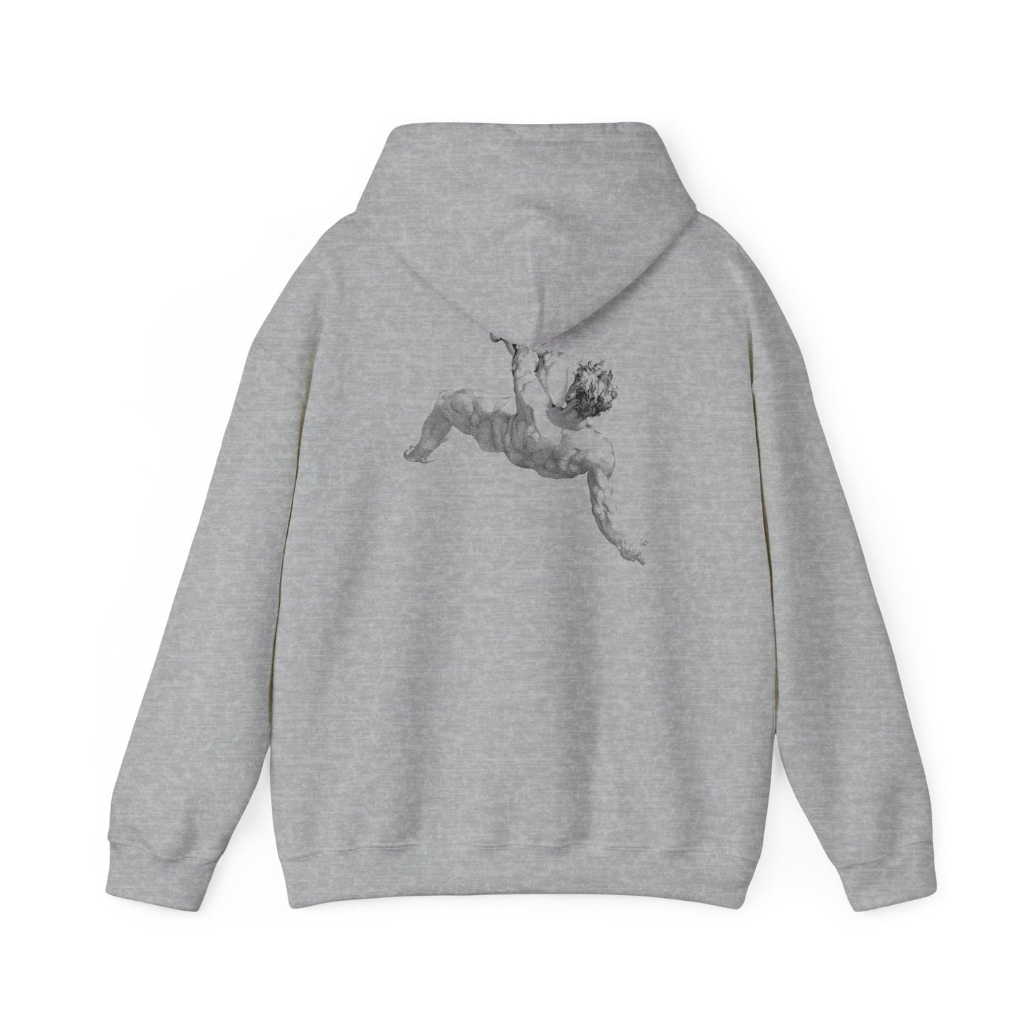JINKAI x GILDAN - Fallen; Artistic Unisex Y2K Pullover Hoodie