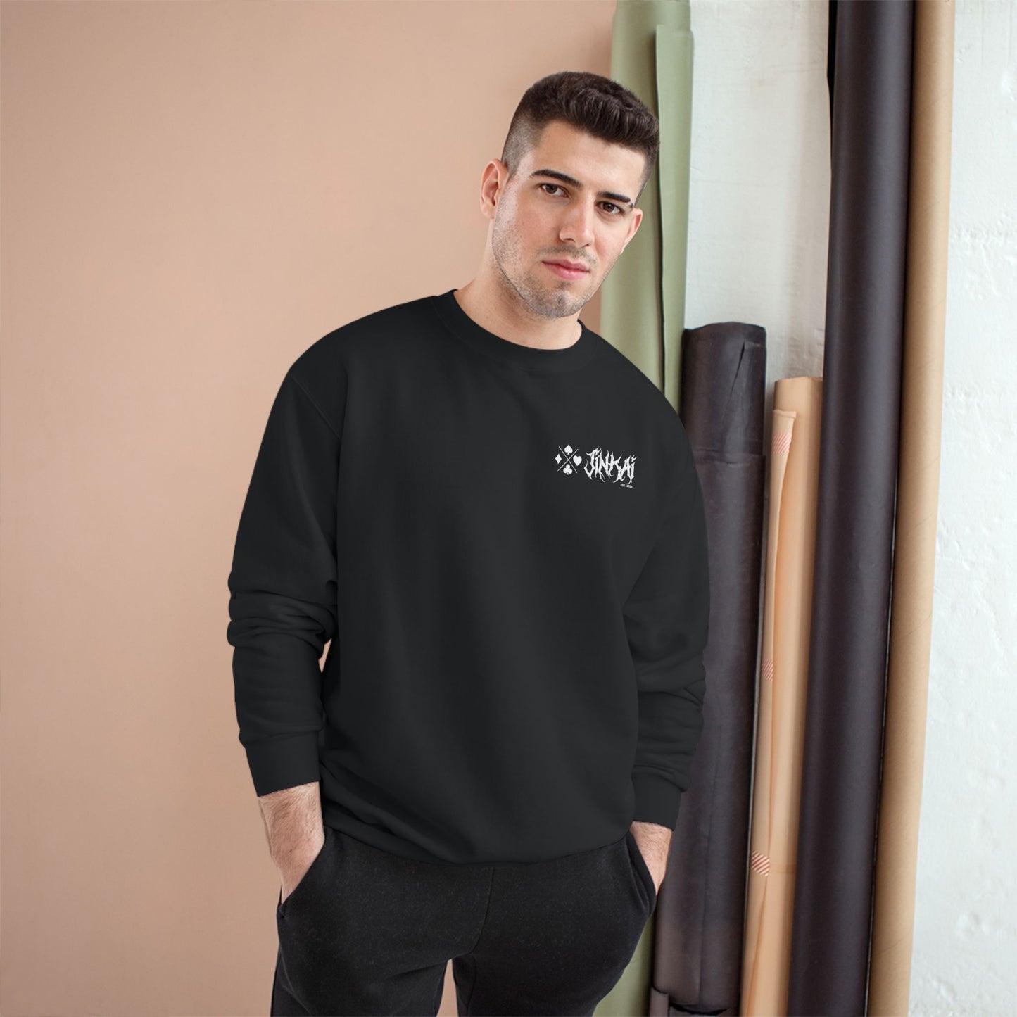 JINKAI x CHAMPION Sweatshirt: #50 Wild Card