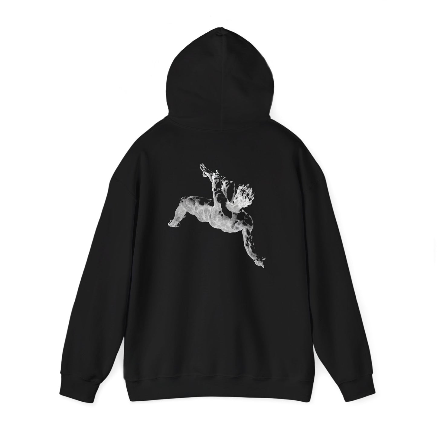 JINKAI x GILDAN - Fallen; Artistic Unisex Y2K Pullover Hoodie