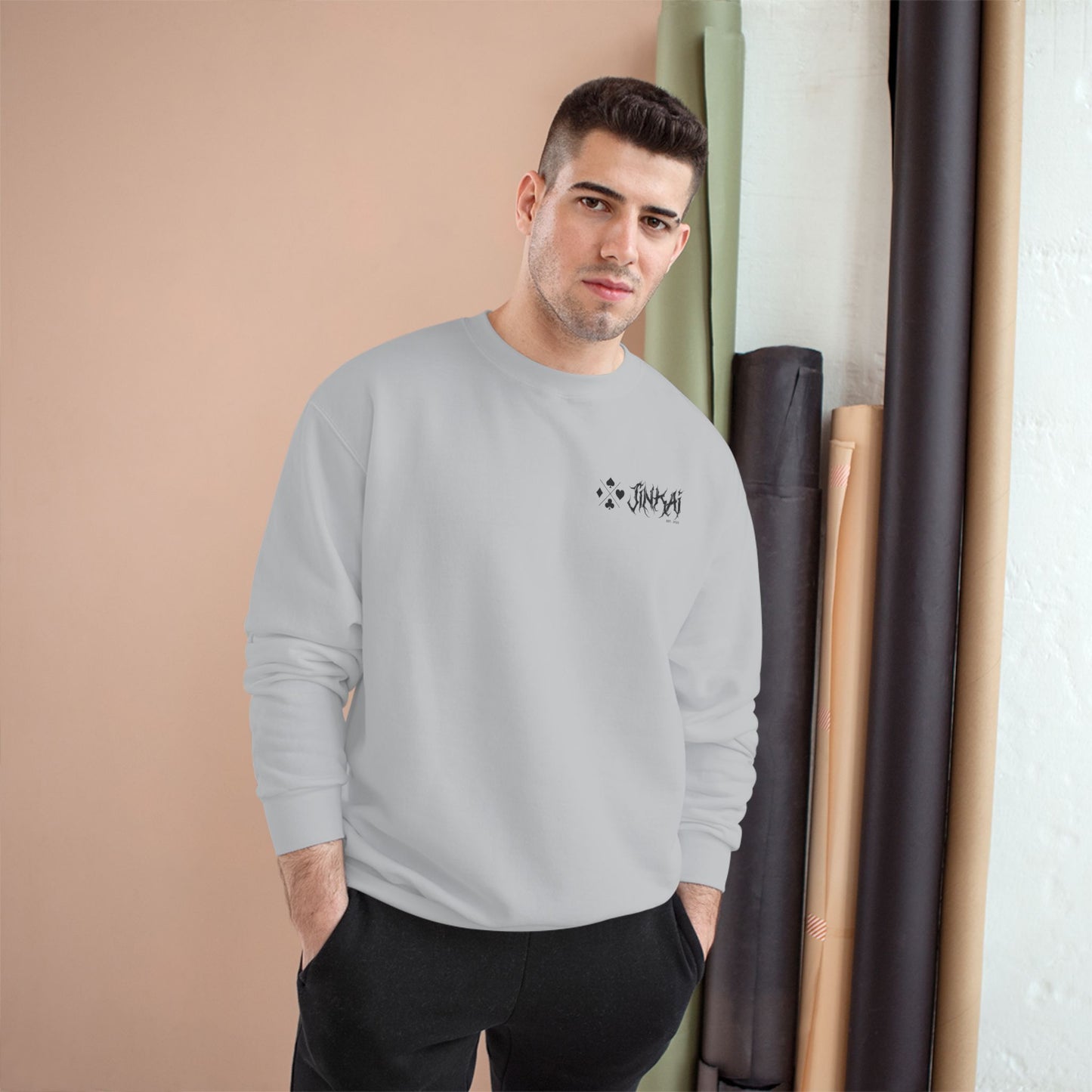 JINKAI x CHAMPION Sweatshirt: #50 Wild Card