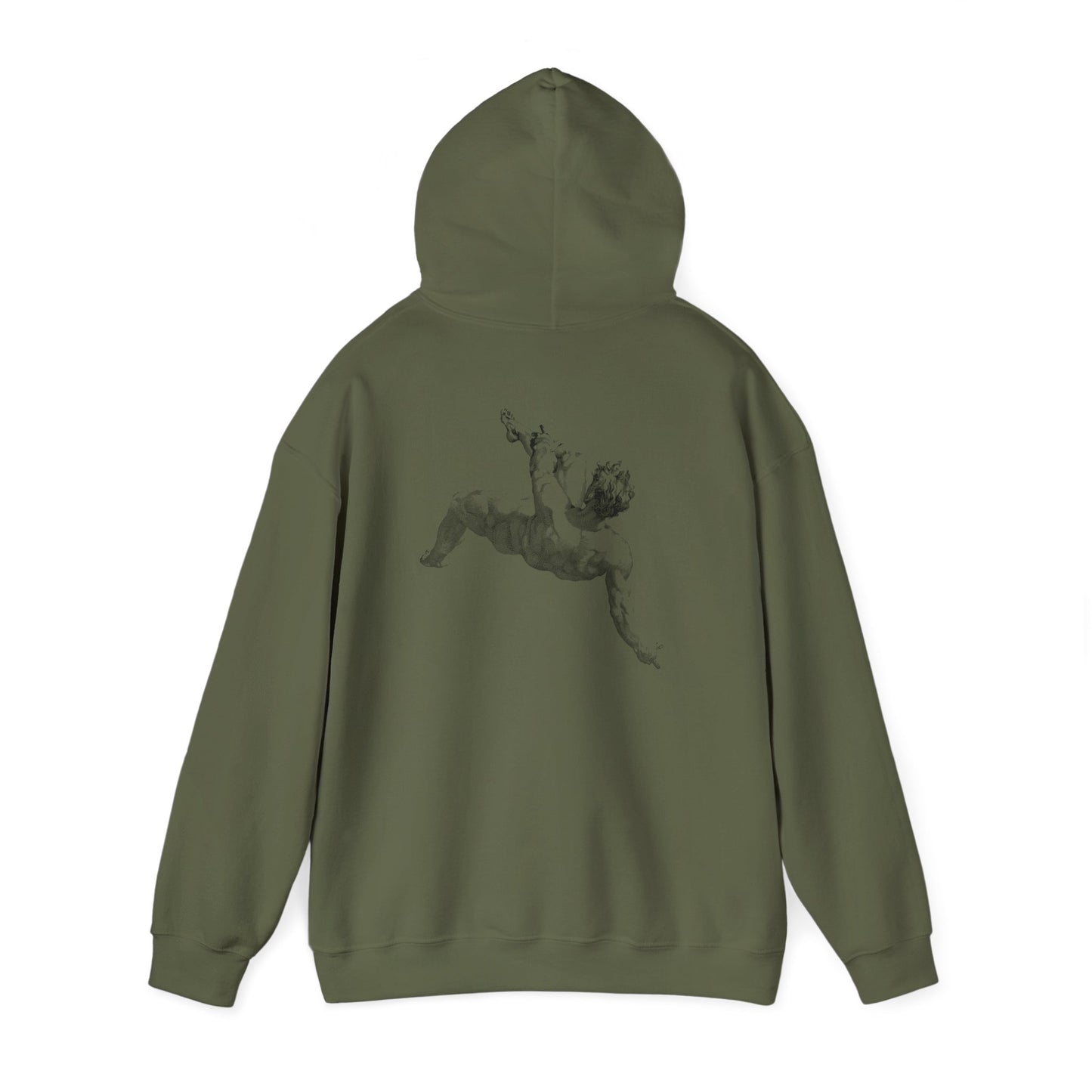 JINKAI x GILDAN - Fallen; Artistic Unisex Y2K Pullover Hoodie