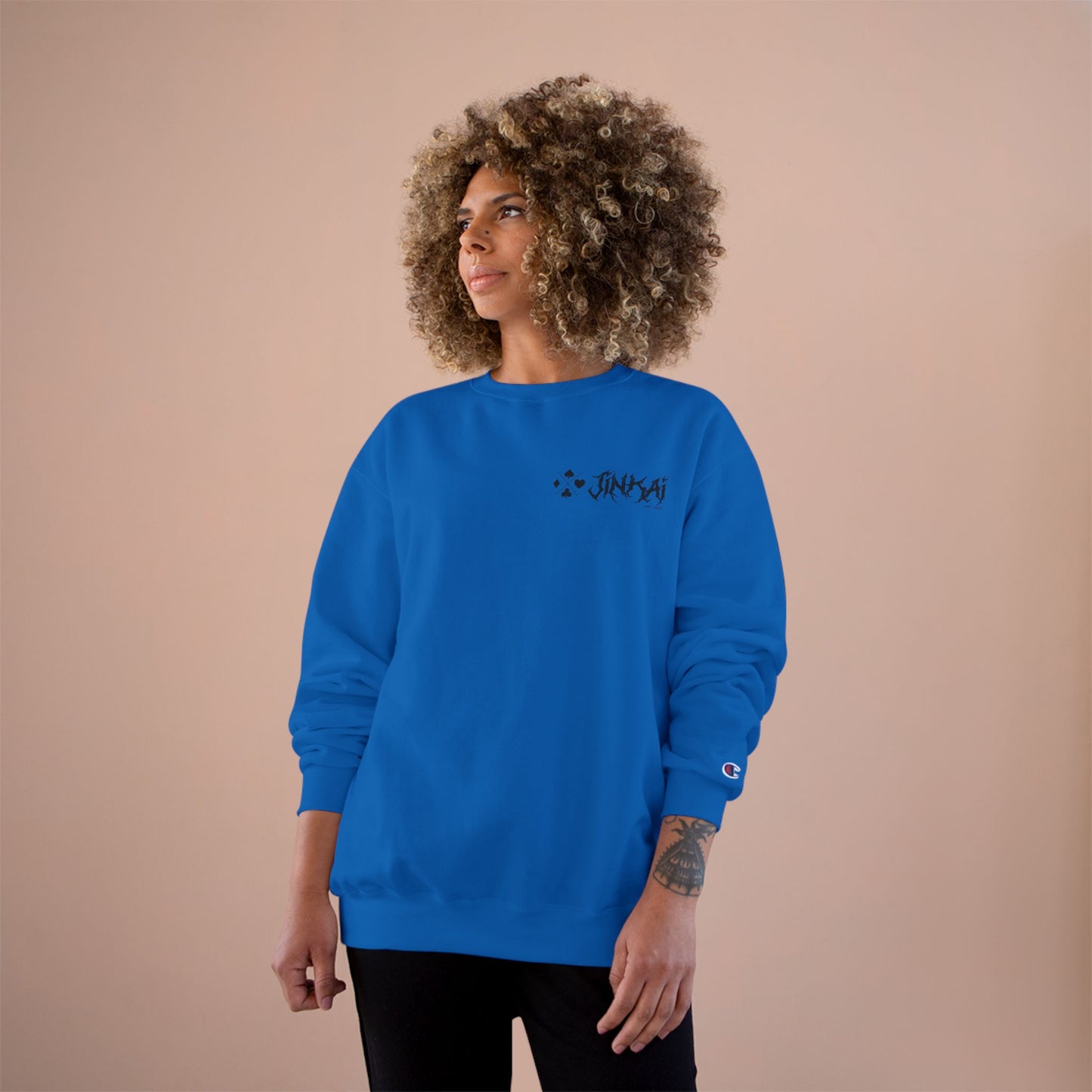 JINKAI x CHAMPION Sweatshirt: #50 Wild Card