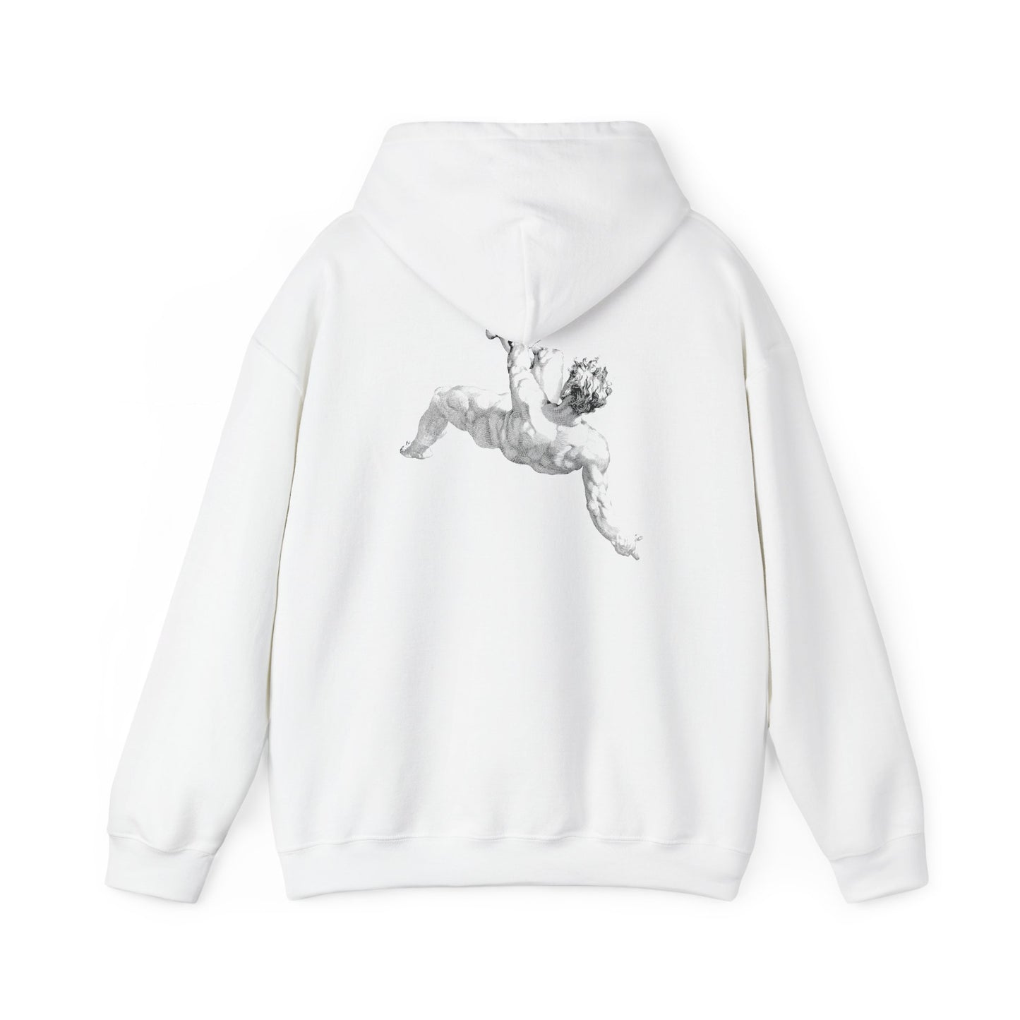 JINKAI x GILDAN - Fallen; Artistic Unisex Y2K Pullover Hoodie