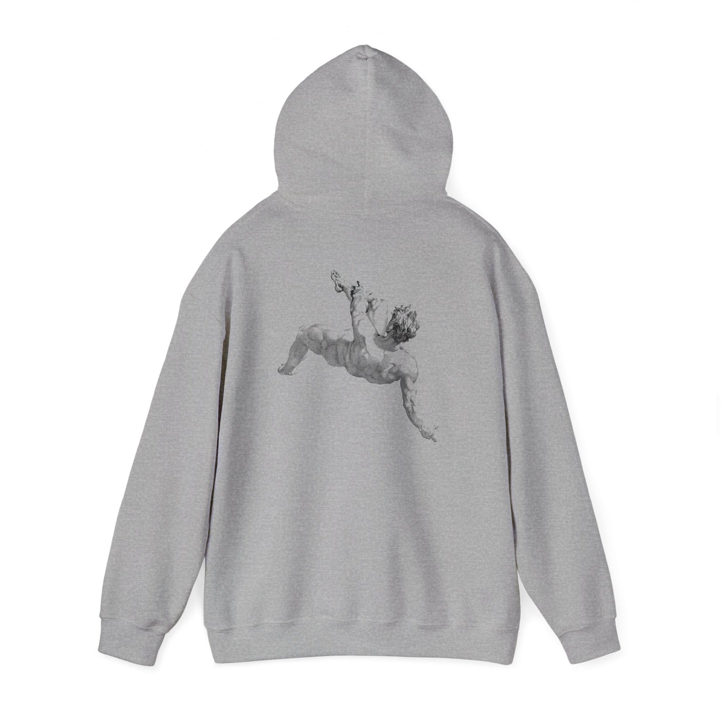 JINKAI x GILDAN - Fallen; Artistic Unisex Y2K Pullover Hoodie