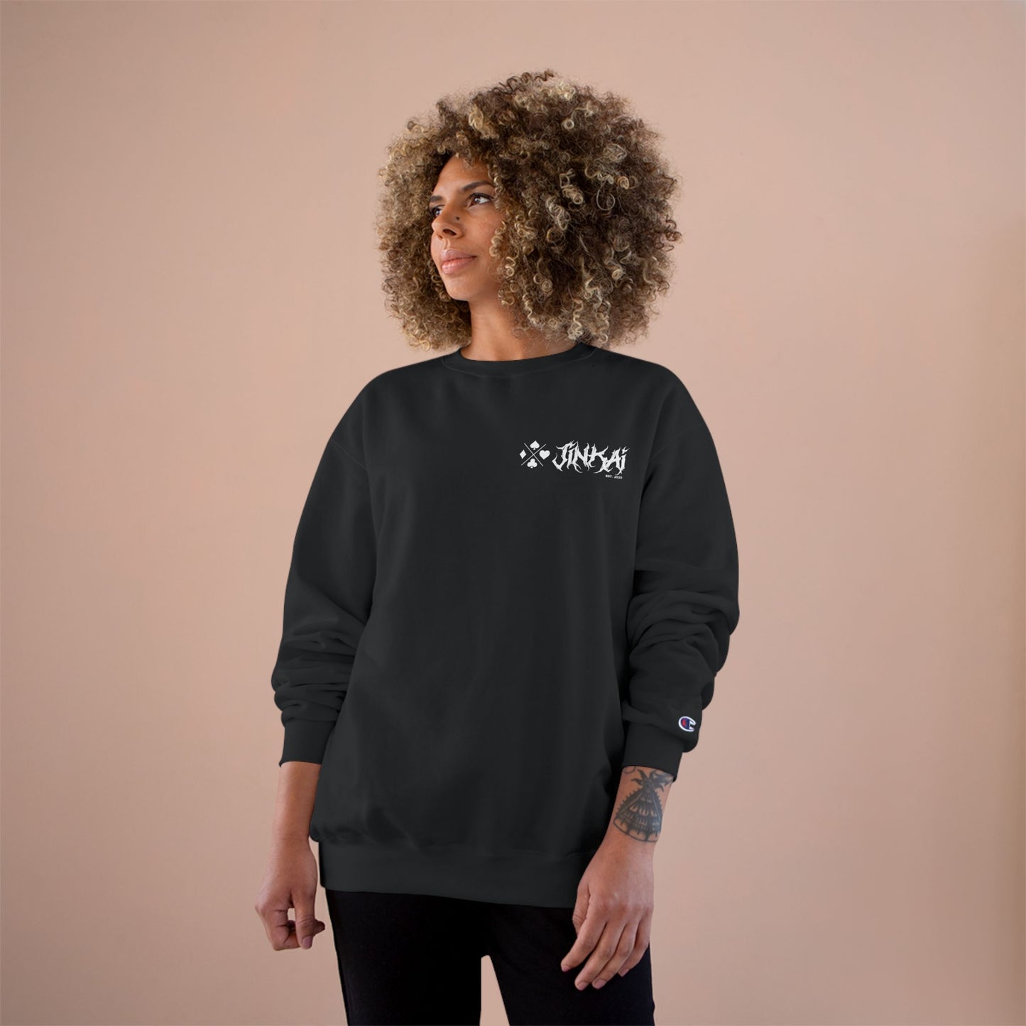 JINKAI x CHAMPION Sweatshirt: #50 Wild Card