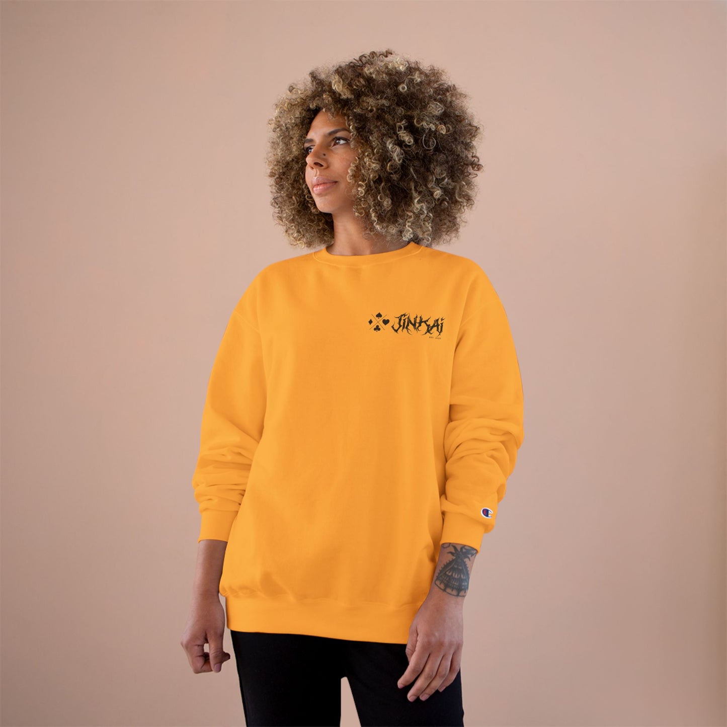 JINKAI x CHAMPION Sweatshirt: #50 Wild Card