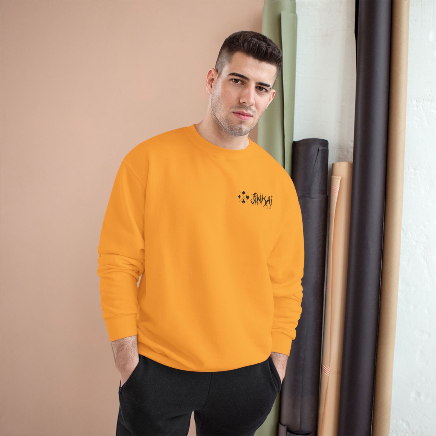 JINKAI x CHAMPION Sweatshirt: #50 Wild Card