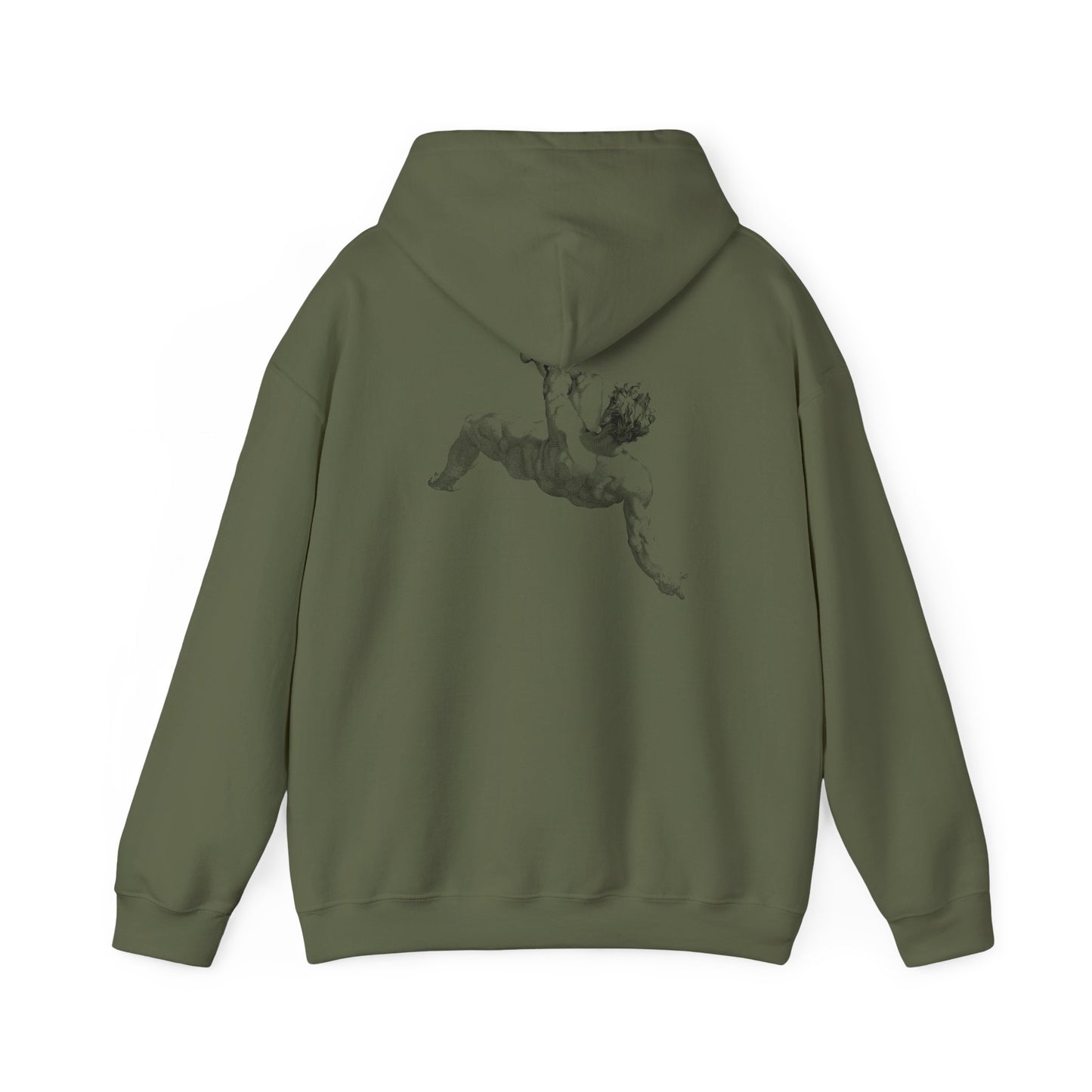 JINKAI x GILDAN - Fallen; Artistic Unisex Y2K Pullover Hoodie